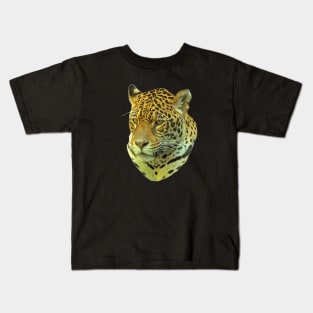 Jaguar portrait Kids T-Shirt